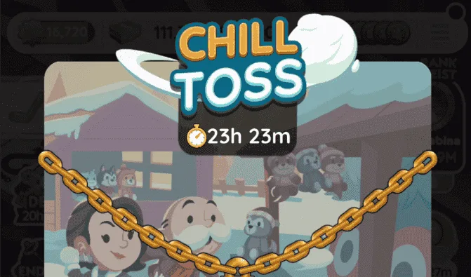 Chill Toss Monopoly Go Rewards List (January 24, 2025)